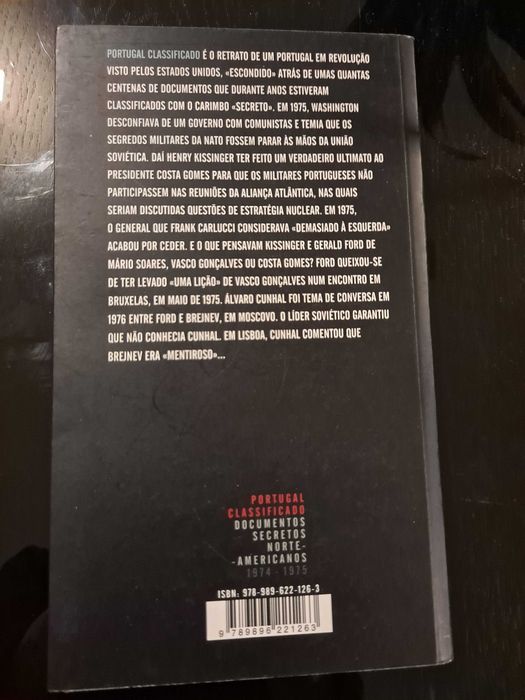 Livro "Portugal Classificado "