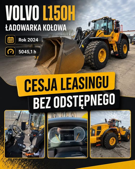 Volvo L150H  Volvo L150H 2024 / 5045 mth / Volvo Polska / 6,8 m³ / wysoki wysyp / s