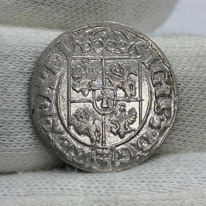 półtorak Bydgoszcz Zygmunt III Waza 1619 - piękny i połyskowy