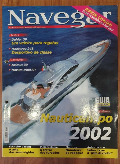 Catálogos e Revistas Náuticas: Skipper, Navegar, Valiant, Zodiac, etc.