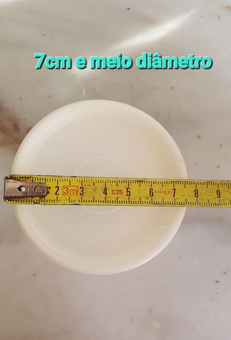 5 taças para pudim da tupperware