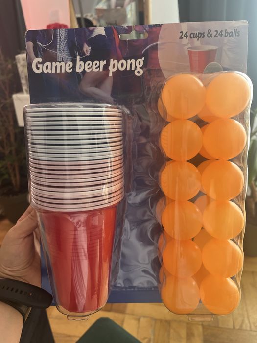 Beer pong Gra imprezowa
