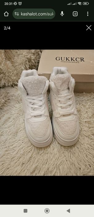 Красовки утепленні 37 розмір