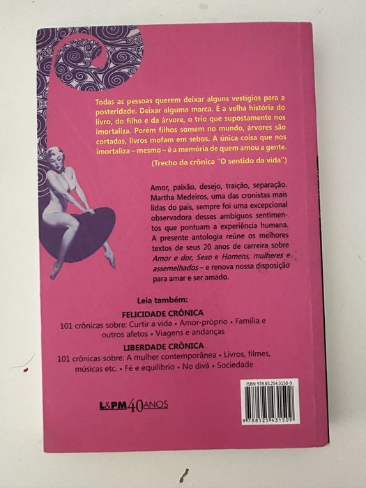 Paixão crônica Livro por Martha Medeiros