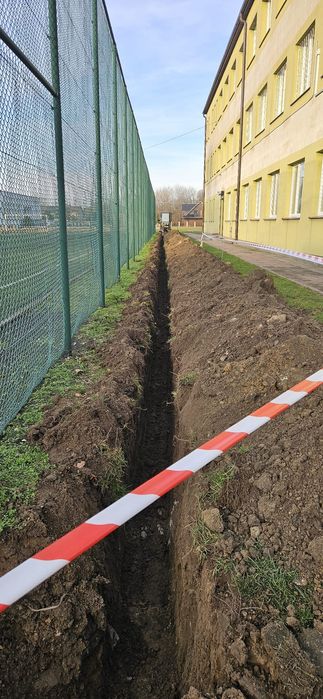 Usługi koparką mini