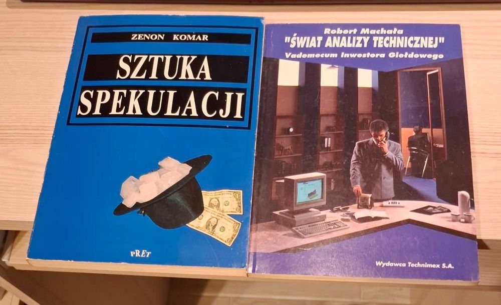Świat analizy technicznej r. Machała i Sztuka spekulacji Z. Komar