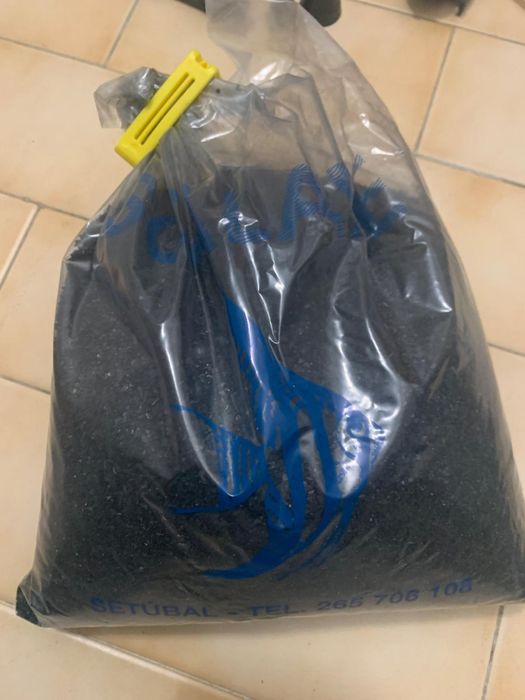Carvão activo para filtro de aquário