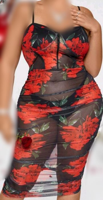 Nowa sukienka plażowa roz. 3xl , 46, XXXL elastyczna