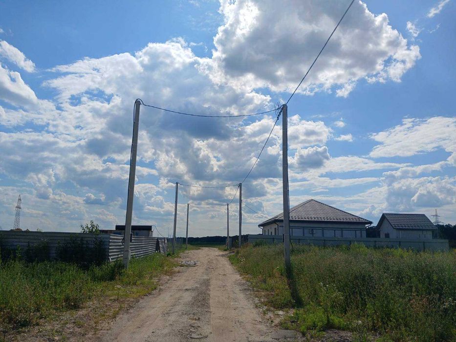 Крюківщина Тарасівка 5 соток з підключеним світлом