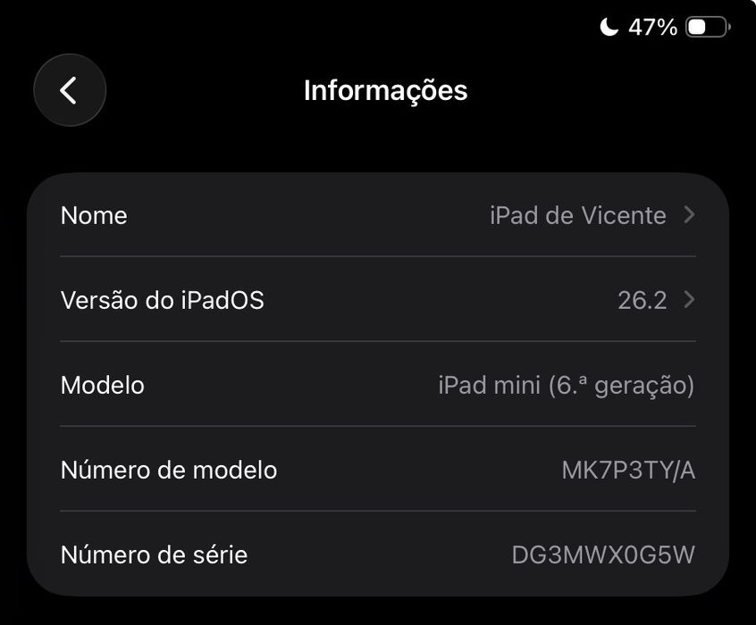 Ipad Mini (6ª Geração) - 64GB