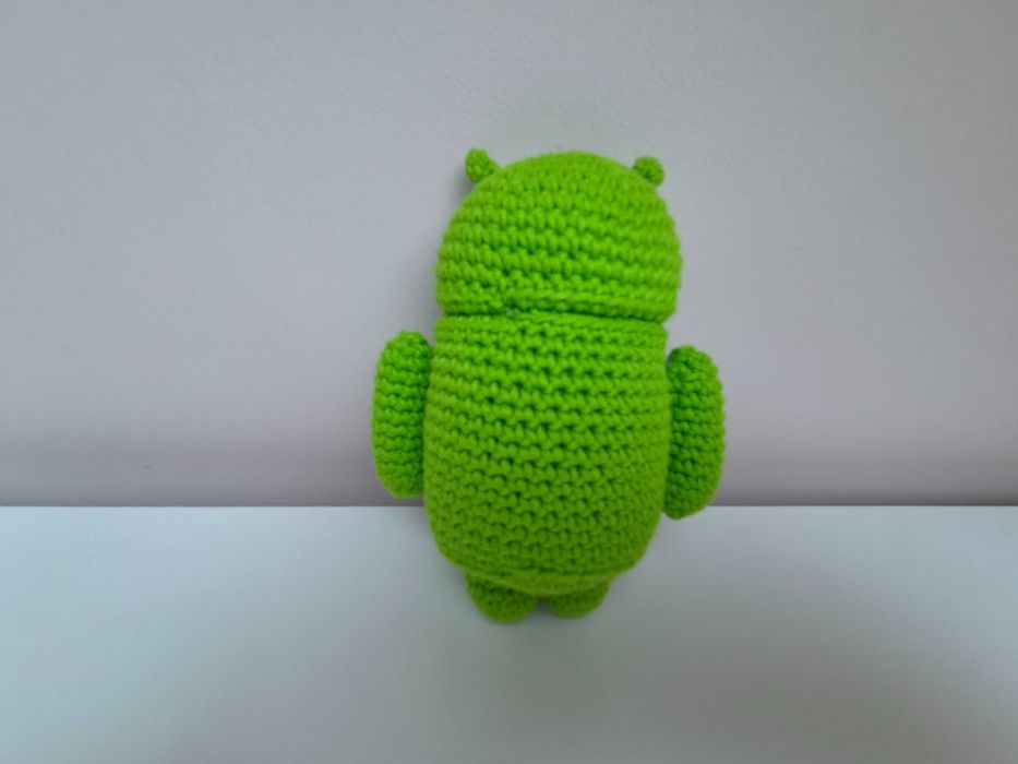 Google Android Robot maskotka szydełkowa 15 cm