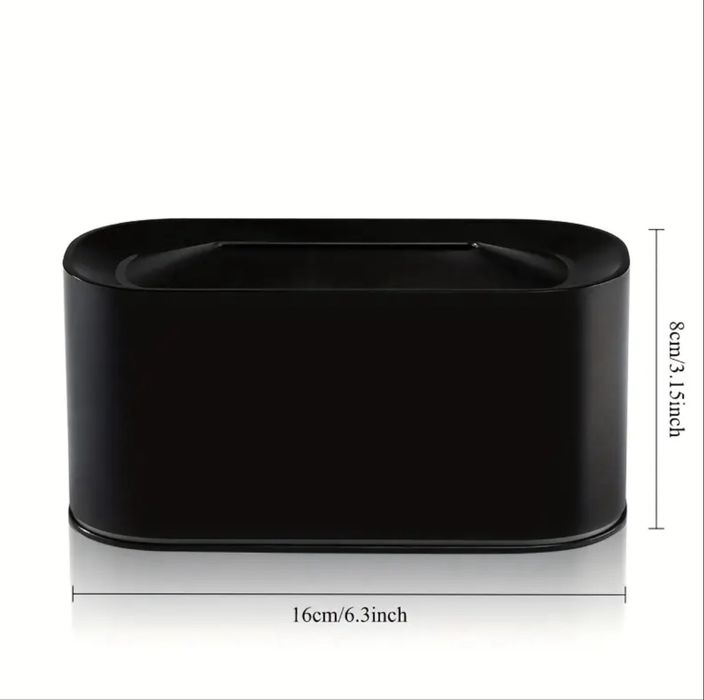 Dyfuzor zapachowy nawilżacz powietrza i symulacja płomieni czarny