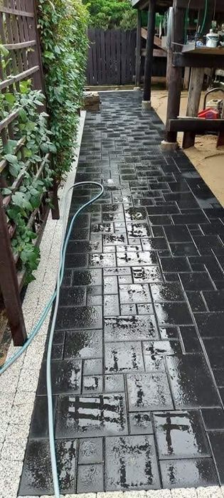 Układanie kostki brukowej !!!