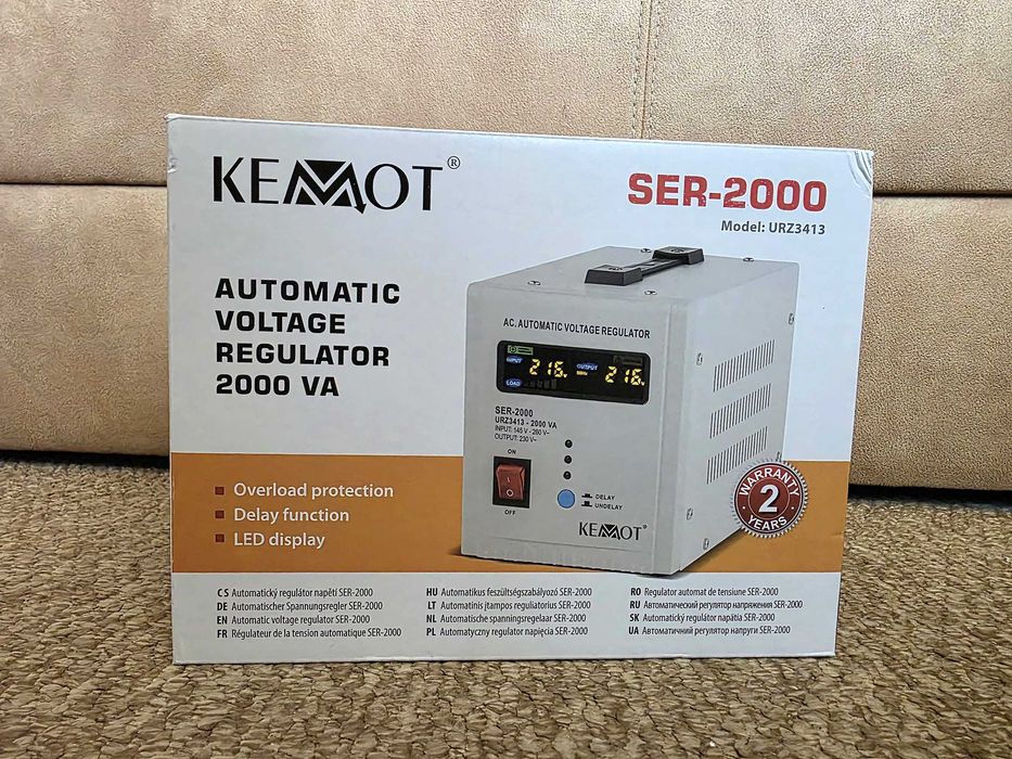 Автоматичний стабілізатор напруги KEMOT SER-2000 2000 ВА
