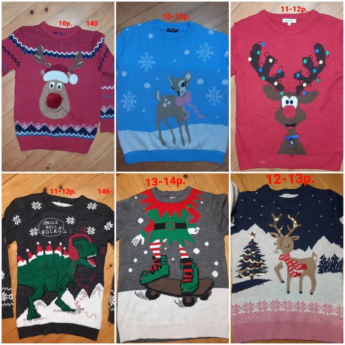 Новорічні дитячі светри