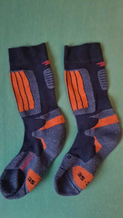 Skarpety narciarskie rozm. 35-38 dwie pary