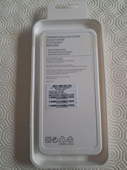 Capa telemóvel Samsung A6 plus
