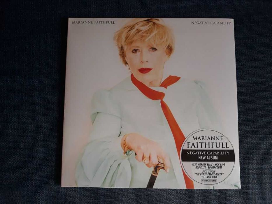 Disco Vinil LP Marianne Faithfull - Negative Capability (NOVO, selado)