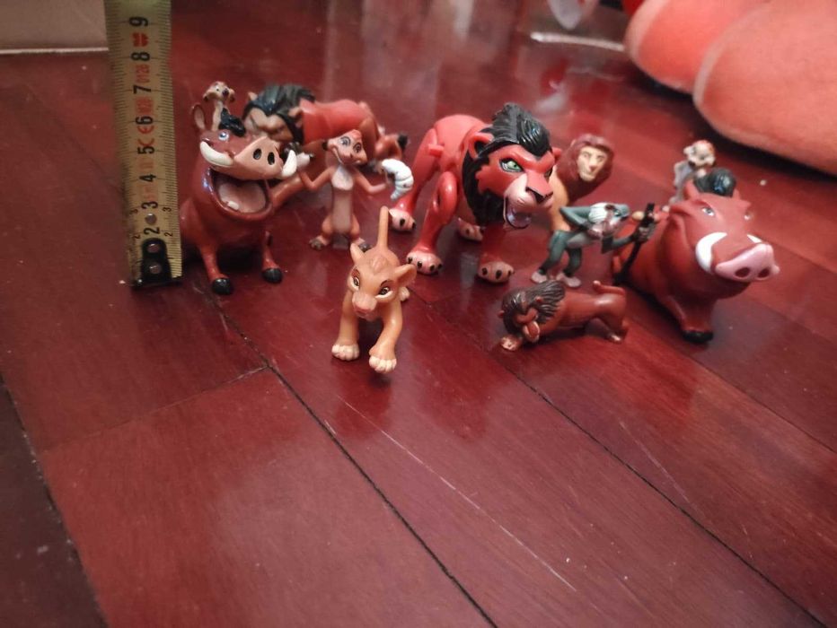 Lote Figuras O Rei Leão - Figuras Articuladas e Vintage