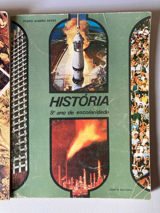 Livros Escolares de História Antigos (preço unitário)