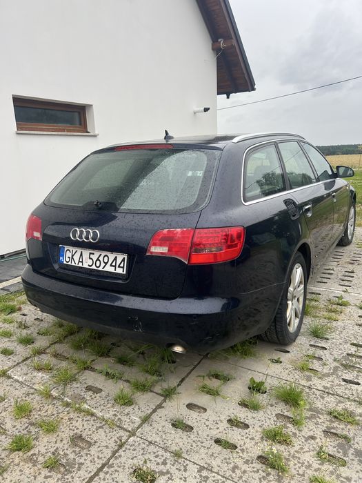Audi a6 c6 uszkodzone