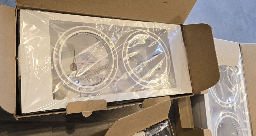 Lampy Shilo oprawa sufitowa MUKO FUSSA wpuszczamy