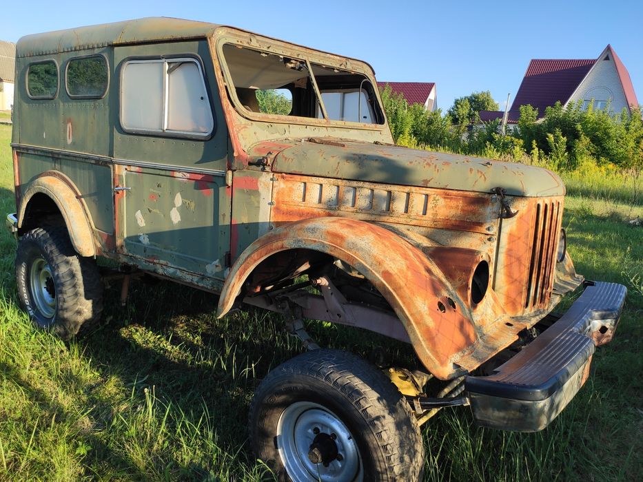 Газ 69-А,на базі 469 уаз, ліфт під 35колеса,зараз стоять на 33*12,5