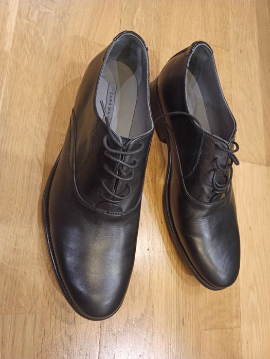Чоловічі шкіряні туфлі Zara man