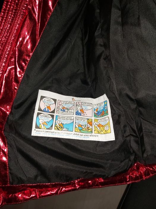 Colete moncler vermelho