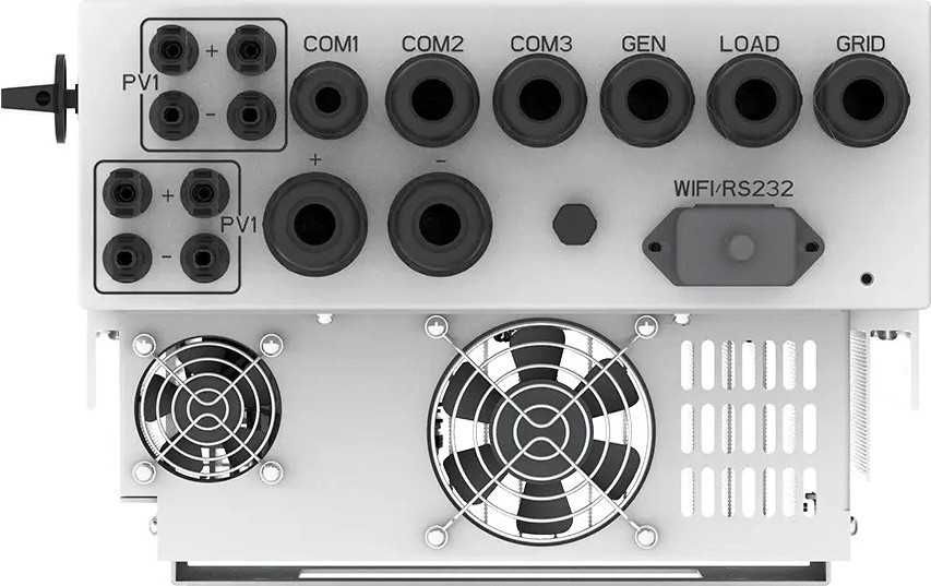 Гібридний сонячний інвертор (hybrid) Deye SUN-6K-SG05LP1-EU-AM2-P