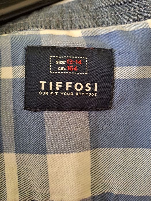 Camisa xadrez 13-14 anos