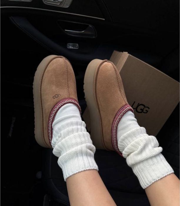 Оригінал UGG tazz chestnut угги слипперы коричневые 36 37 38 39 40 41