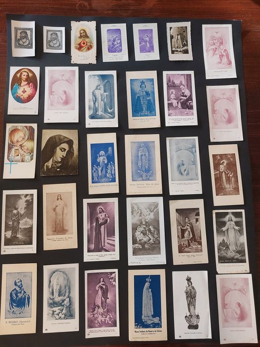 Pagelas religiosas e gravuras