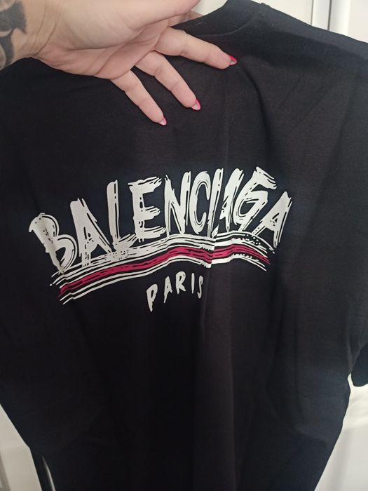 Koszulka Męska Balenciaga XXL