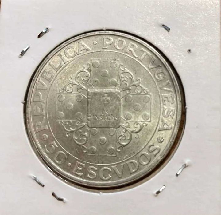 Portugal 50 escudos, 1972 400º Aniversário da Publicação de "Os Lusíadas"