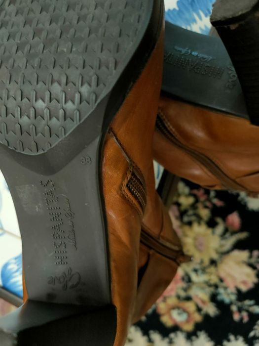 Botins Pele - Hispanitas - Camel - Tam.38