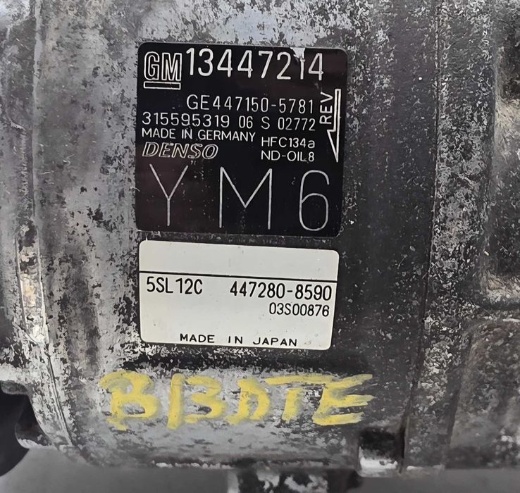 compressor A/C Opel Corsa E