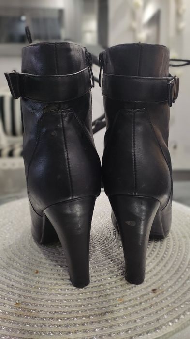 Buty damskie ze skóry ekologicznejj