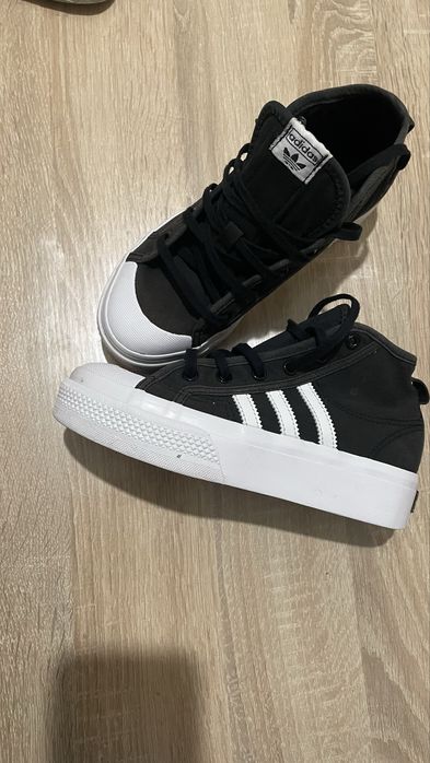 Adidas Nizza Platform Black