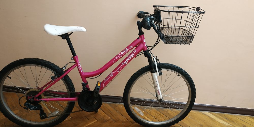 Велосипед Diva Spike підлітковий, рожевий