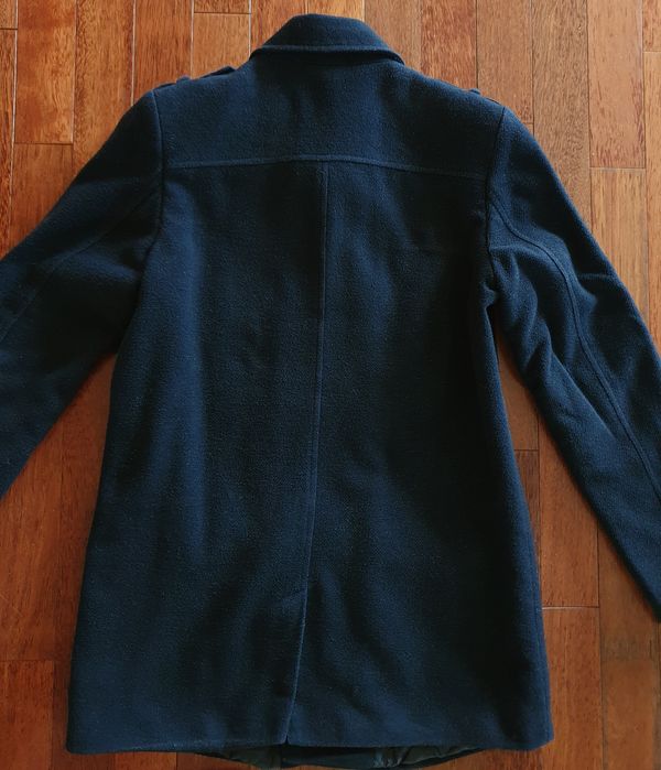 Młodzieżowy męski krótki płaszcz 170 cm