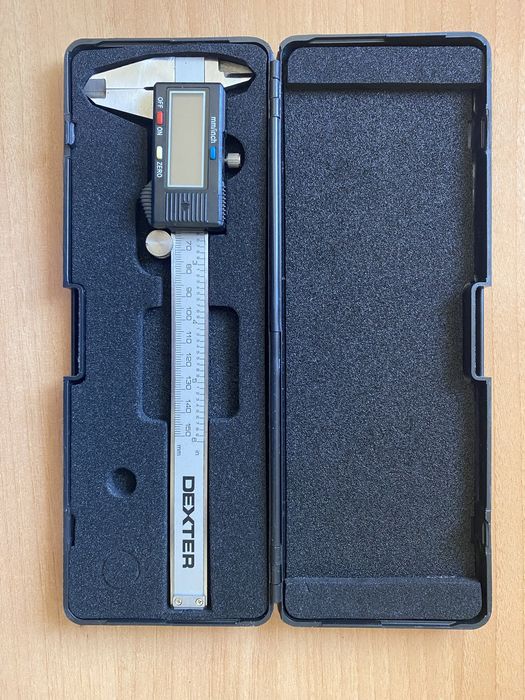 Paquímetro medição objetos