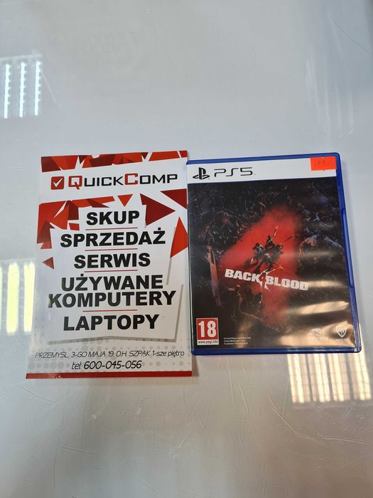 Gra Playstation 5 PS5 Back 4 Blood Gwarancja 1 rok QUICK-COMP