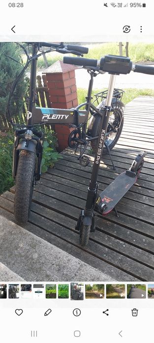 Rower elektryczny Plenty.
