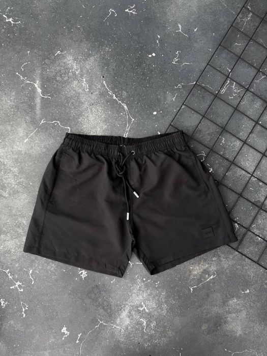 Купальні шорти Hugo Boss з ефектом у воді / Пляжні шорти Хуго Босс у чорному кольорі!