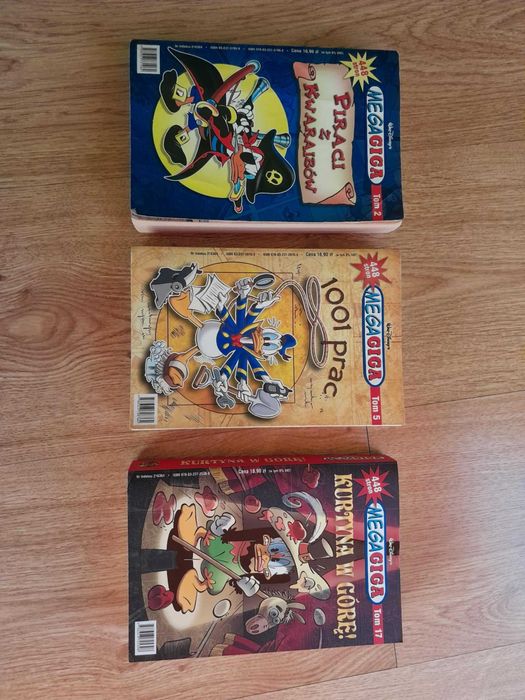 Kaczor Donald MEGAGIGA Piraci z Kwaraibów, 1001 prac, Kurtyna w górę