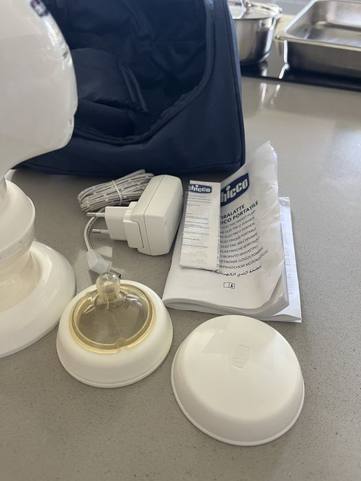 Bomba tira leite elétrica da Chicco