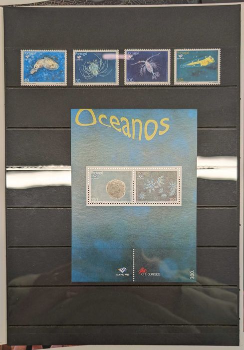 Selos Carteira Especial Expo'98