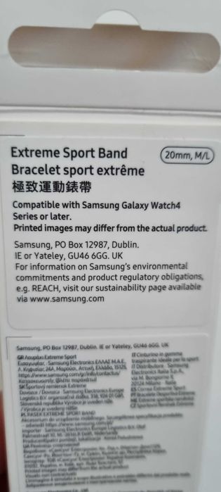 Pulseira nova original samsung galaxy 4 / 5 / 6 20mm