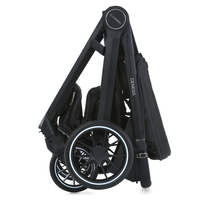 Акция!Коляска дитяча 2в1 ME 1126 GENESIS Jet Black